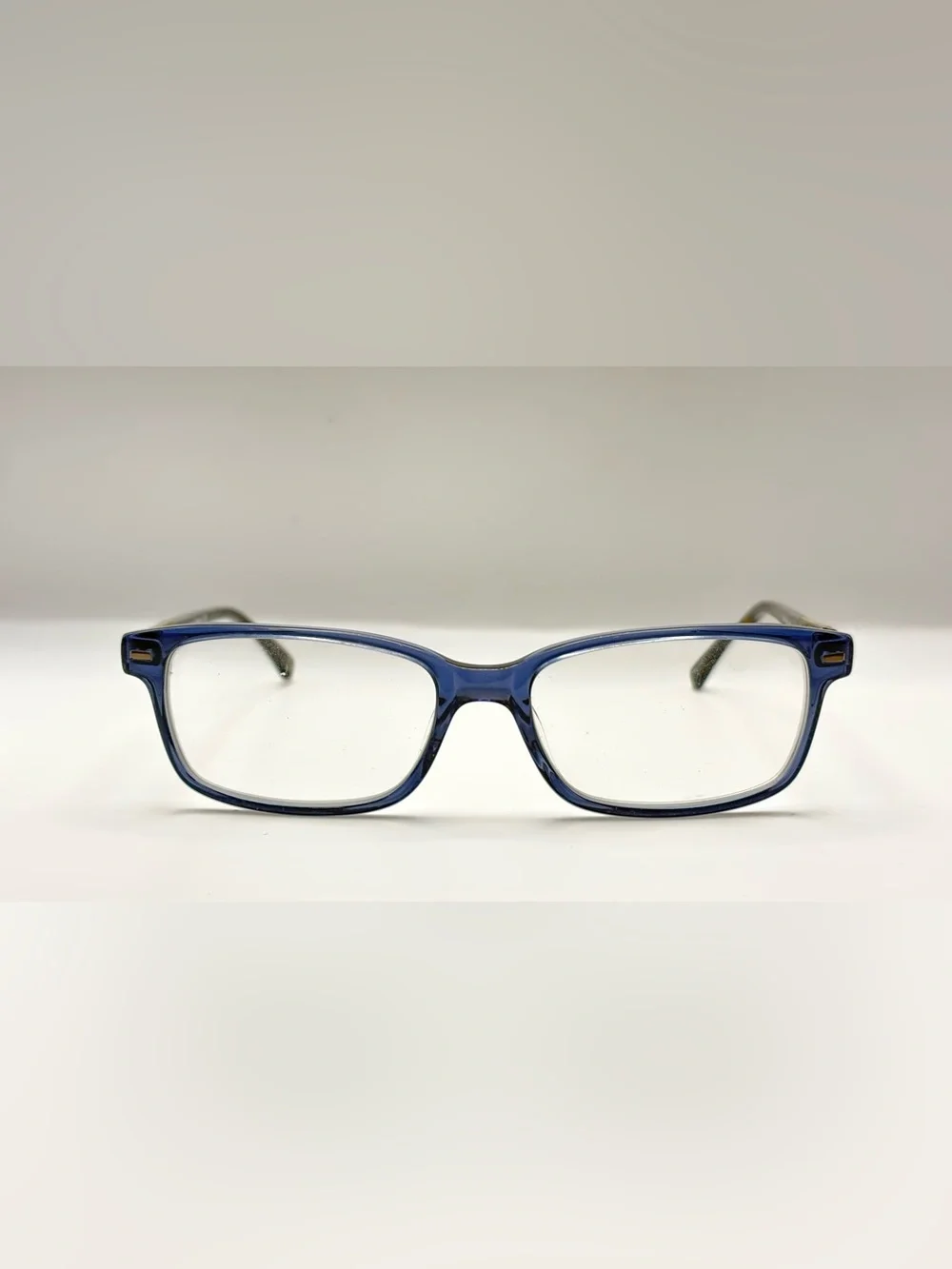 Banana Republic Duncan Blue Oval Sunglasses Frames Only